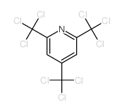 2,4,6-tris(trichloromethyl)pyridine结构式
