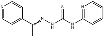 methyl 4-pyridylketone 4-[2-pyridyl]-3-thiosemicarbazone结构式