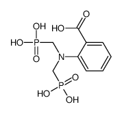 2-[bis(phosphonomethyl)amino]benzoic acid结构式