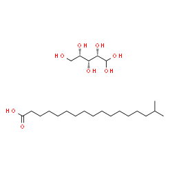 Sorbitan, isooctadecanoate structure