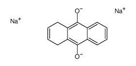 disodium 1,4-dihydroanthracene-9,10-diolate结构式