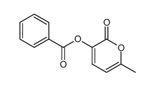 3-Benzoyloxy-6-methyl-2-pyrone Structure
