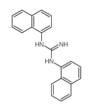 1,2-dinaphthalen-1-ylguanidine Structure