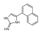 5-naphthalen-1-yl-1H-imidazol-2-amine Structure