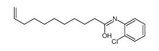 N-(2-Chlorophenyl)-10-undecenamide结构式