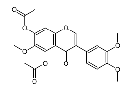 junipegenin B 5,7-diacetate结构式