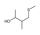 3-methyl-4-methylsulfanylbutan-2-ol结构式