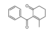 2-benzoyl-3-methylcyclohex-2-en-1-one Structure