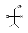 (S)-2-CHLORO-3-METHYLBUTAN-1-OL结构式