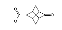 methyl 6-oxotricyclo[3.3.0.03,7]octane-2-carboxylate Structure