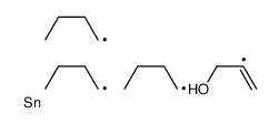 2-tributylstannylprop-2-en-1-ol Structure