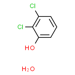 Phenol,2,3-dichloro-,monohydrate (9CI)结构式