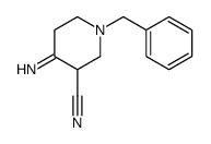 1-benzyl-4-iminopiperidine-3-carbonitrile Structure