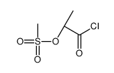 [(2S)-1-chloro-1-oxopropan-2-yl] methanesulfonate Structure