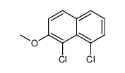 (1,8-dichloro-[2]naphthyl)-methyl ether Structure