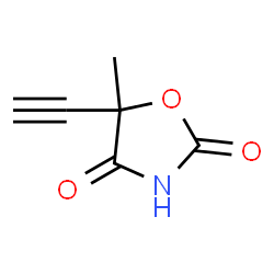 2,4-Oxazolidinedione, 5-ethynyl-5-methyl- (9CI) picture