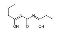 4CI)-1-丁基-3-丙酰基脲结构式