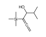 2-methyl-4-trimethylsilylhexa-4,5-dien-3-ol结构式