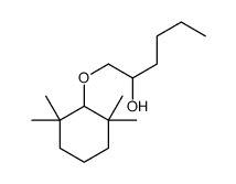 1-(2,2,6,6-tetramethylcyclohexyl)oxyhexan-2-ol Structure
