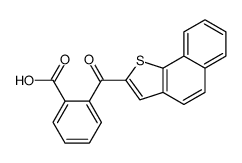 2-(benzo[g][1]benzothiole-2-carbonyl)benzoic acid Structure
