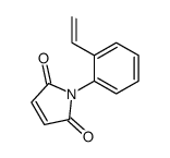 1-(2-ethenylphenyl)pyrrole-2,5-dione Structure