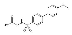 N-(4'-Methoxy-4-biphenylylsulfonyl)glycine picture