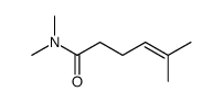 N,N,5-trimethylhex-4-enamide Structure