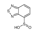 2,1,3-benzothiadiazole-4-sulfinic acid Structure
