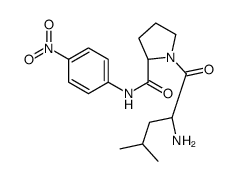 (2S)-1-[(2S)-2-amino-4-methylpentanoyl]-N-(4-nitrophenyl)pyrrolidine-2-carboxamide Structure