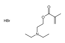 2-(diethylamino)ethyl 2-methylprop-2-enoate,hydrobromide Structure