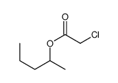 pentan-2-yl 2-chloroacetate结构式