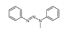 N-methyl-N-phenyldiazenylaniline Structure