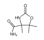 4-Oxazolidinecarboxamide,4,5,5-trimethyl-2-oxo-(6CI,7CI)结构式