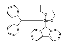 diethoxy-bis(9H-fluoren-9-yl)germane Structure