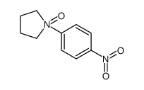 1-(4-nitrophenyl)-1-oxidopyrrolidin-1-ium结构式