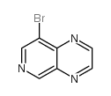 8-溴吡啶并[3,4-b]吡嗪结构式