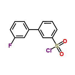 3'-Fluoro-3-biphenylsulfonyl chloride Structure