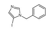 1-benzyl-5-iodo-1H-imidazole structure