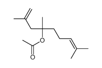 2,4,8-trimethylnona-1,7-dien-4-yl acetate结构式