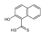 2-hydroxy-[1]dithionaphthoic acid Structure