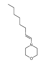 (E)-1-Morpholino-1-octene Structure
