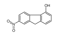 7-nitro-9H-fluoren-4-ol Structure