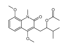 Acetyllunacridin Structure