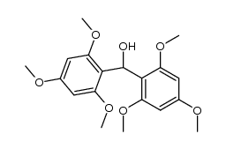 bis(2,4,6-trimethoxyphenyl)methanol结构式