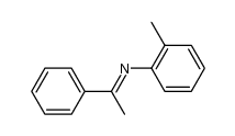 N-(α-methylbenzylidene)-2-methylaniline Structure