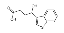 4-(benzo[b]thiophen-3-yl)-4-hydroxybutanoic acid结构式