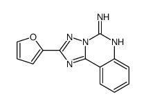 2-(2-Furanyl)-[1,2,4]triazolo[1,5-c]quinazoline-5-amine structure