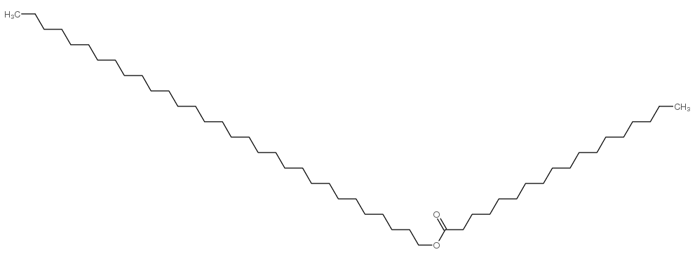 Octadecanoic acid,hentriacontyl ester Structure