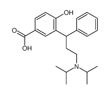 rac 5-Carboxy Tolterodine structure