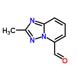 2-Methyl[1,2,4]triazolo[1,5-a]pyridine-5-carbaldehyde Structure